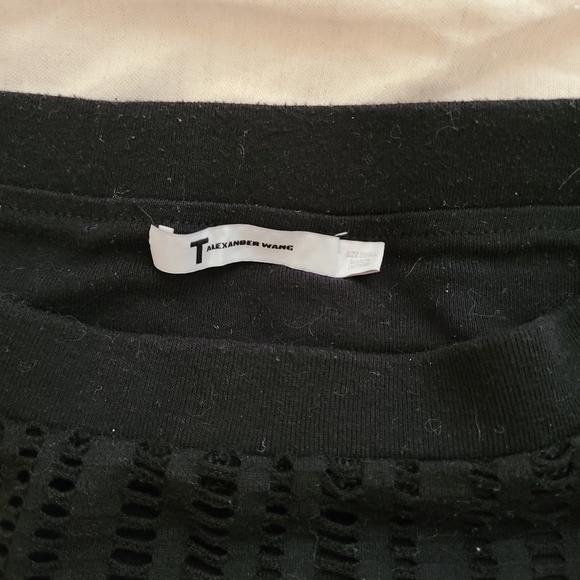 T Alexander Wang Circle Hole Midi skirt - Picture 4 of 5